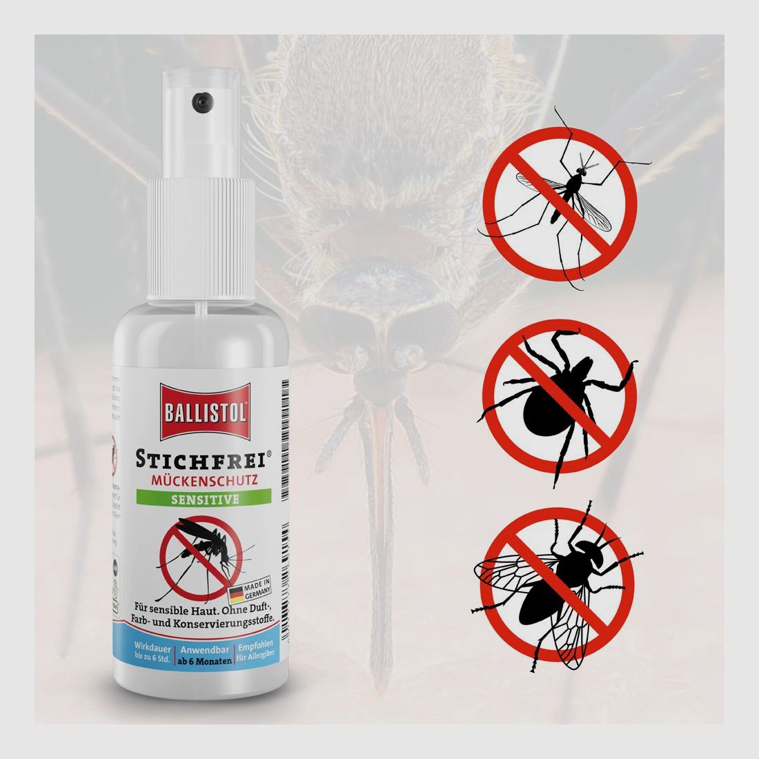 Ballistol Stichfrei Sensitiv - 100ml Spray