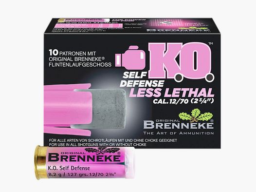 Brenneke 12/70 KO Self Defense 8,2g/127grs. – 10 Stk.