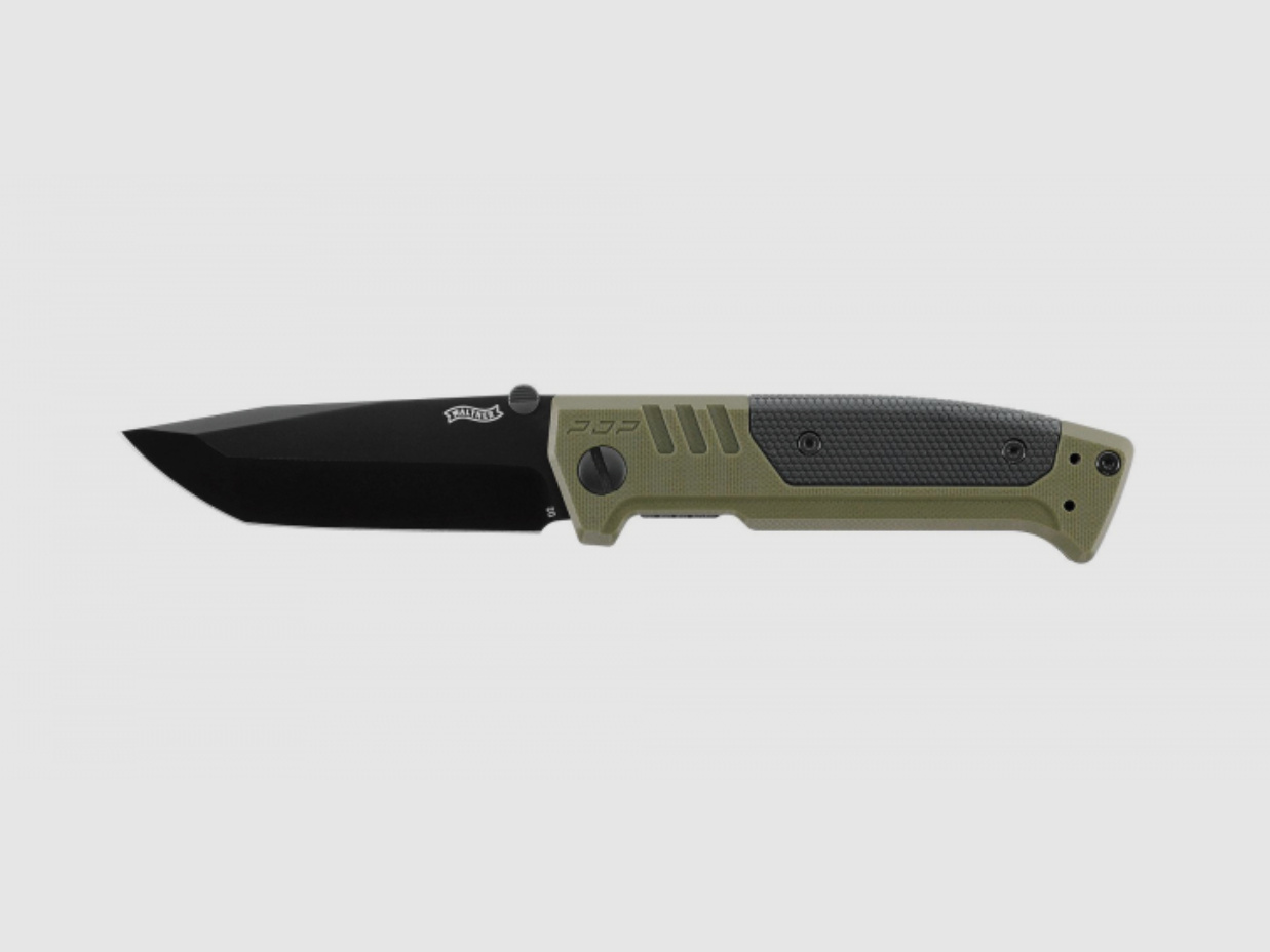 Umarex 5.0889 Messer Walther PDP Spearpoint Folder BLK OD