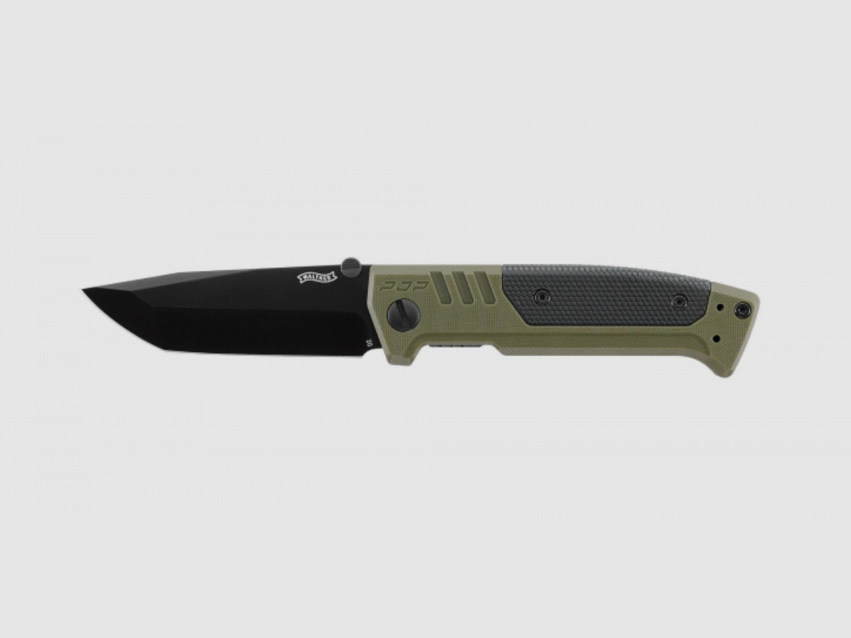 Umarex 5.0889 Messer Walther PDP Spearpoint Folder BLK OD
