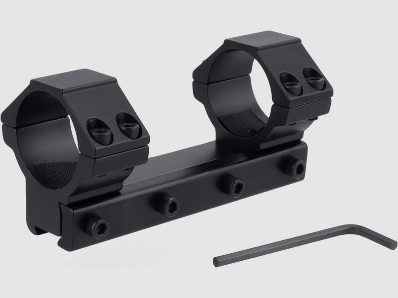 Double mounting rings for 11 mm rail, 30 mm diameter