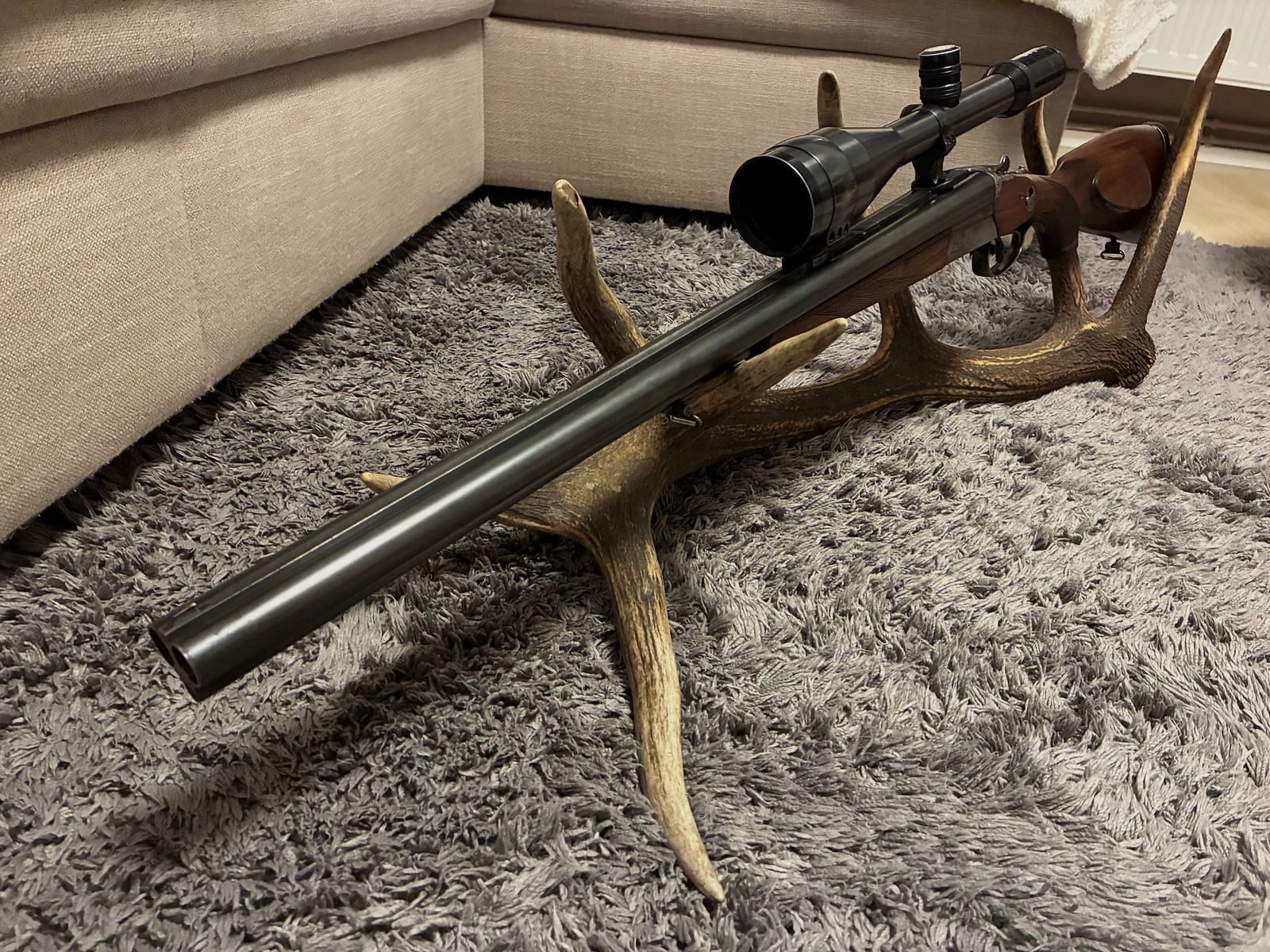 Merkel drilling Q1 8x57 IRS; 12/70 + Kahles Helia 3-12x56