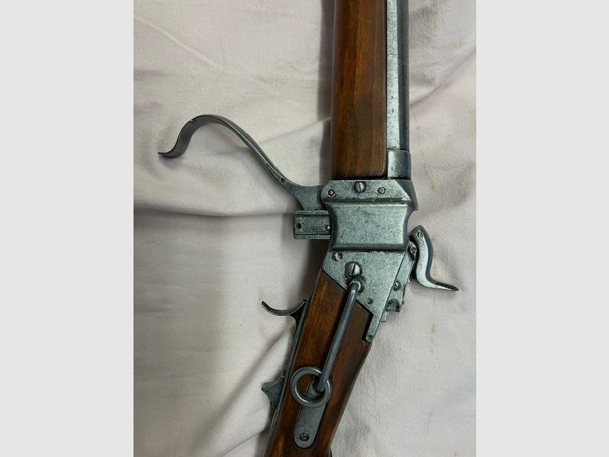 Sharps Carbine New Model 1863 "Buffalo" decoration by Göde (Item No. 1)