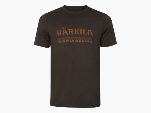 Härkila Scandinavian S/S Shirt Men Shadow Brown 3XL