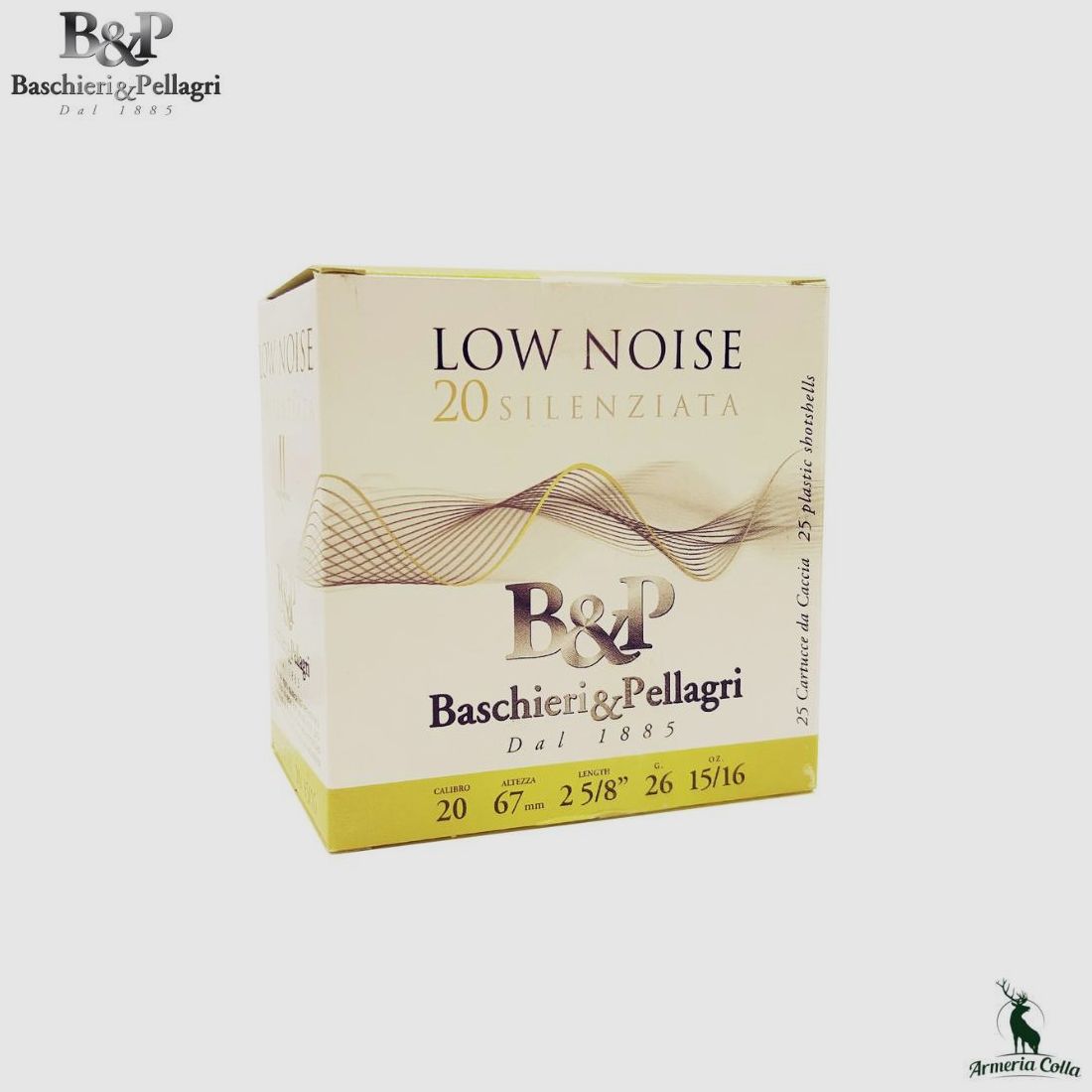 B&P Munitionen Low Noise Kal. 20