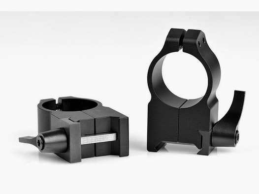 Warne QD-Ringe QD Stahl Ringe 1" (1 Zoll) Weaver vertikal geteilt