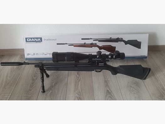 Diana Trialscout with scope and warranty