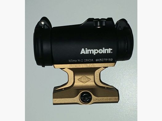 Aimpoint H2 2MOA / Reptilia RMU Mount Lower Third