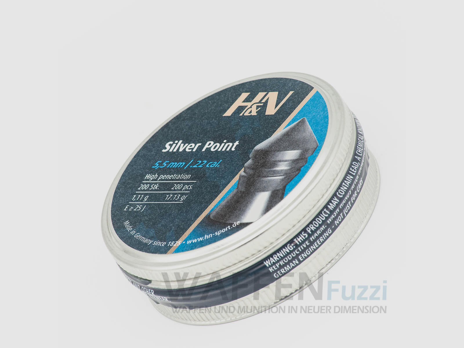 H&N Silver Point 200 pcs. Diabolo calibre 5,5mm