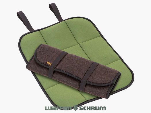 AKAH Faltbares Sitzkissen Loden mit Neopren