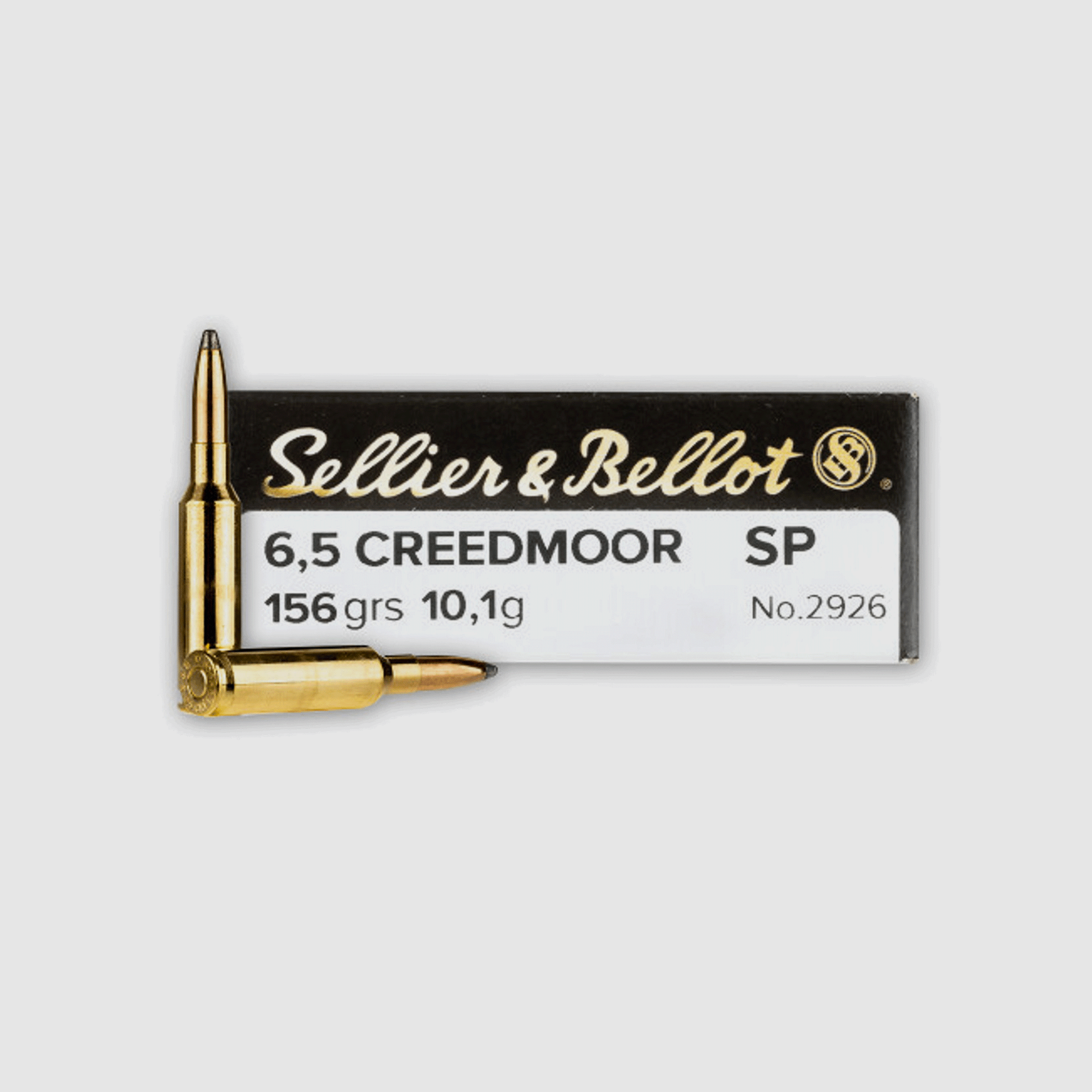 SELLIER & BELLOT – 6,5 CREEDMOOR SP 156grs 10,1g No. 2926 (20pz)