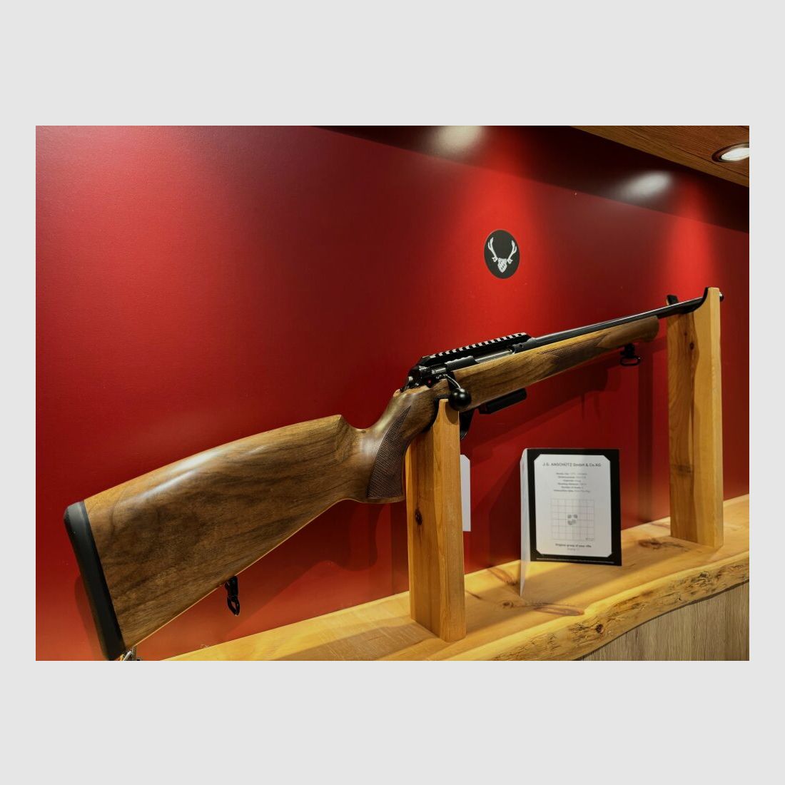 Anschütz 1771 D G-15x1 Crosse allemande, 51cmLL, Déclencheur direct