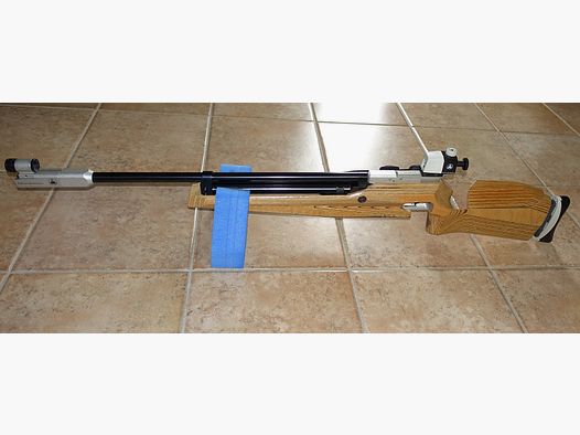 Rifle de aire comprimido FWB Feinwerkbau Mod. 602 / nuevo servicio / todas las juntas NUEVAS