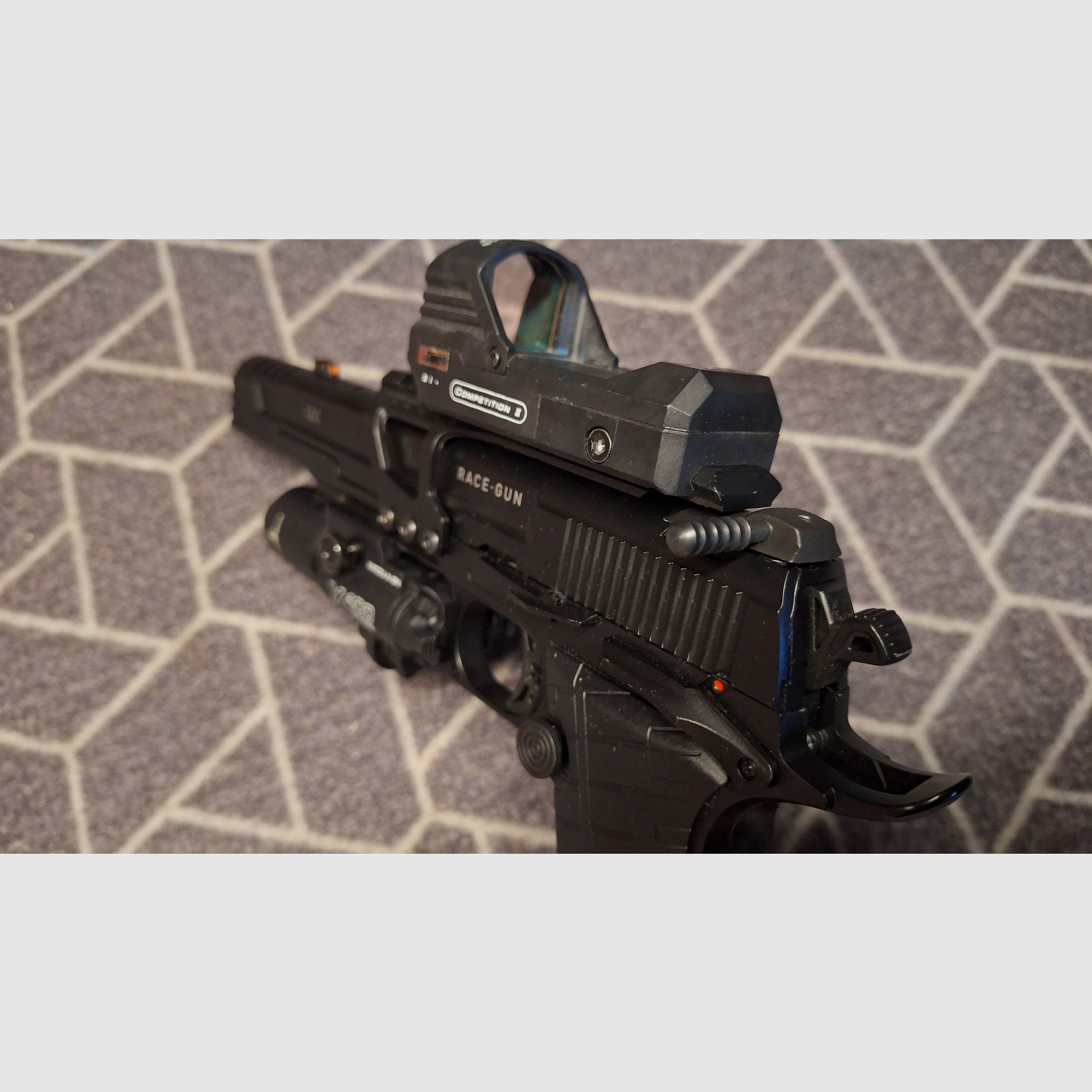 Umarex Racegun 4,5 mm Stahl BB Blowback Co2-Pistole