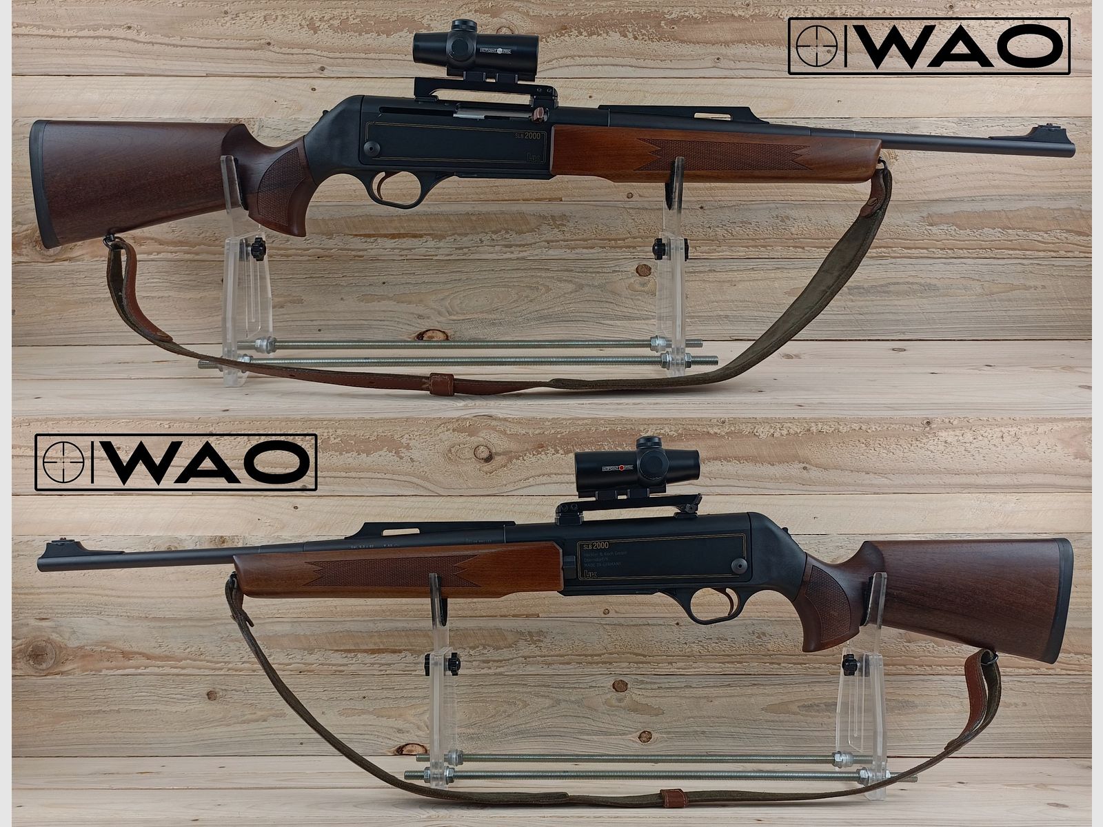 Self-loading rifle H&K SLB 2000 caliber 9.3x62 - Heckler & Koch *SLB2000 with Blaser Hitpoint Pro*