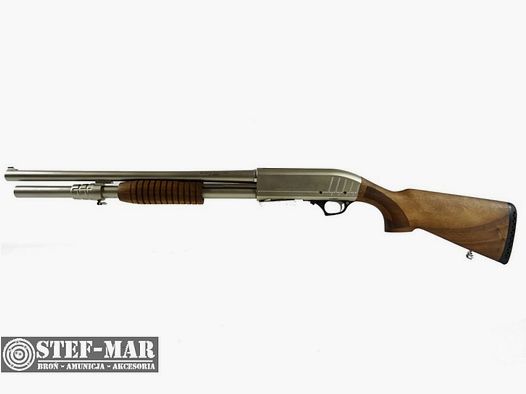 Strzelba pompka Kral Arms Tactical Marine, kal. 12/76 (srebrny)