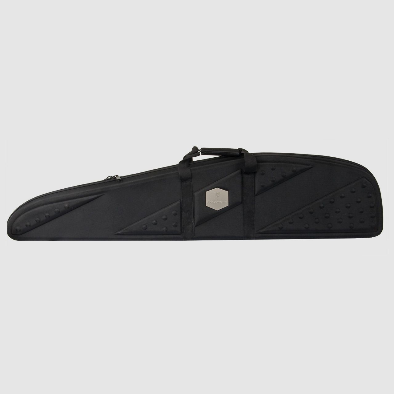 Gewehrfutteral Gewehrtasche Fritzmann 120 x 26 cm abschlieĂźbar EVAC Kunststoff schwarz Noppenschaumstoff
