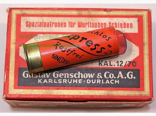 DWM, Karlsruhe Shotgun Cartridges 12/70
