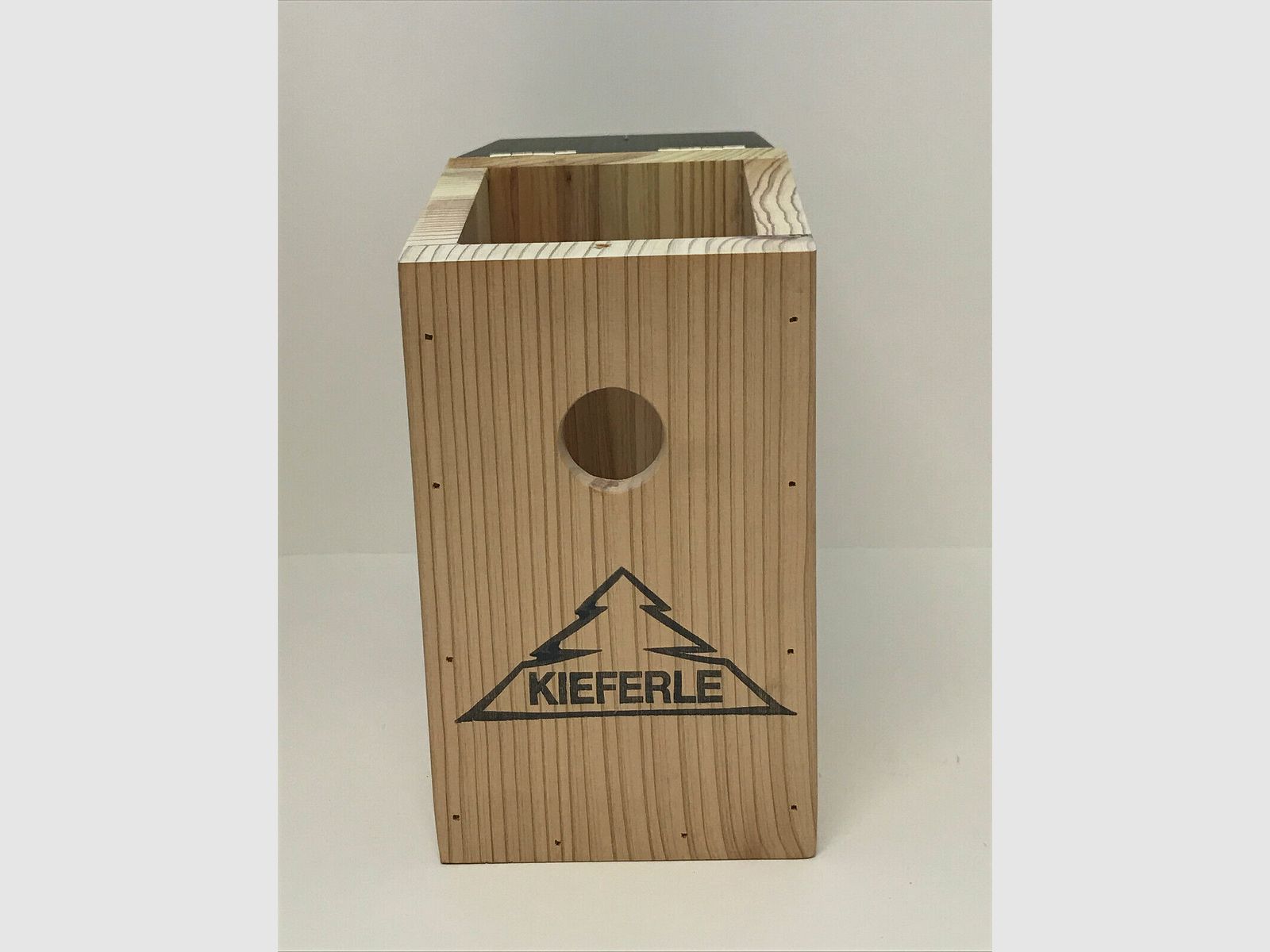 Nesting box natural wood