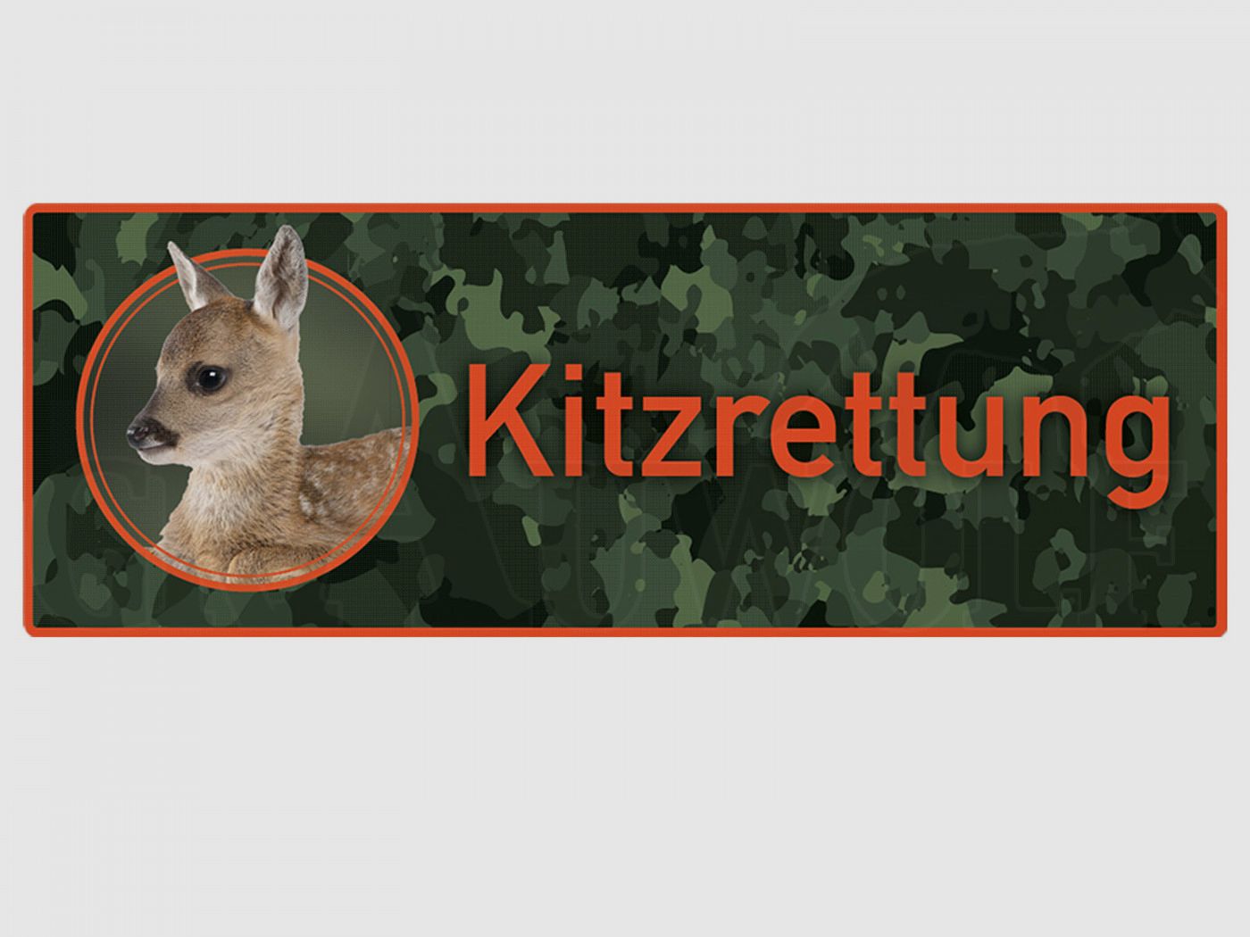 Rescue of Fawns in Action Magnetic Sign Camo