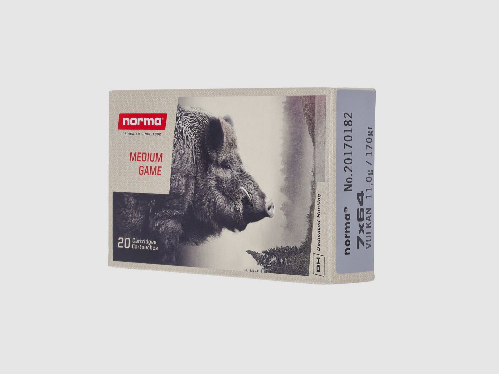 Norma 7x64 Vulkan 170 gr. - 20 Stk.