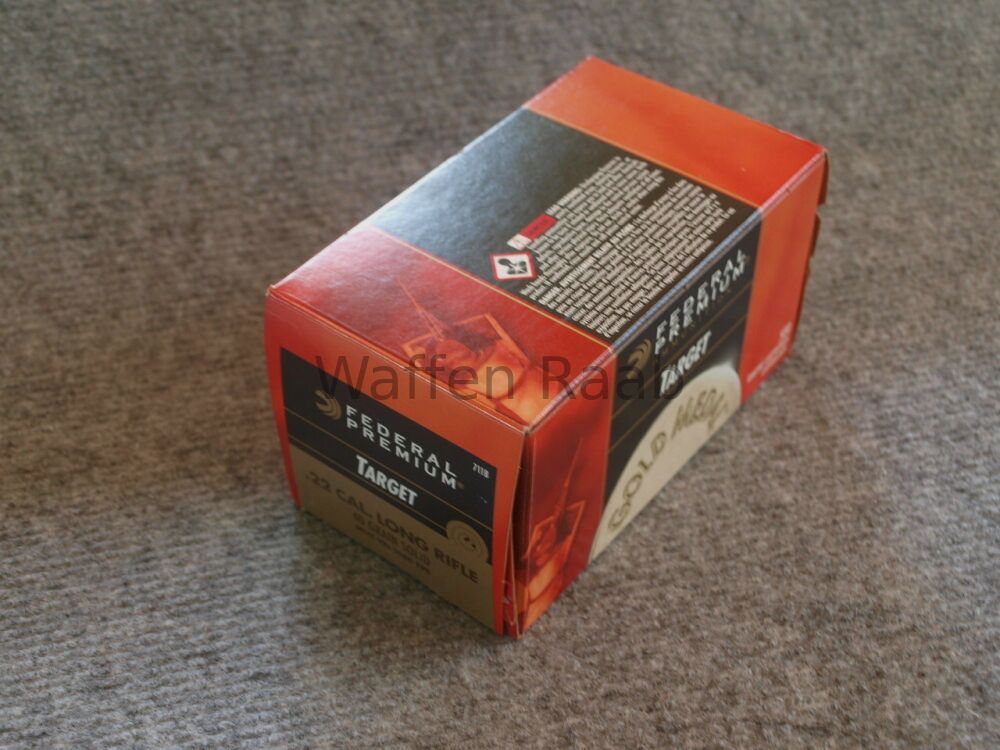 Federal Premium Target Gold Medal Federal Premium Target .22 Long Rifle Gold Medal, Bild 4 von 4