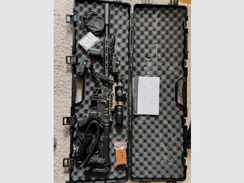 King Arms M4 mit Gate Pulsar S komplettpaket