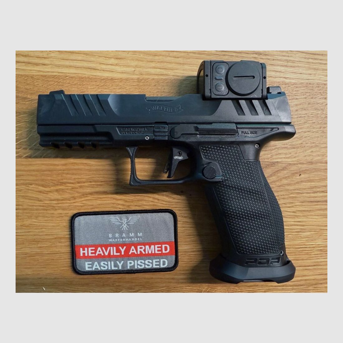 Pistola Walther PDP de tamaño completo 4,5" Profesional Acro