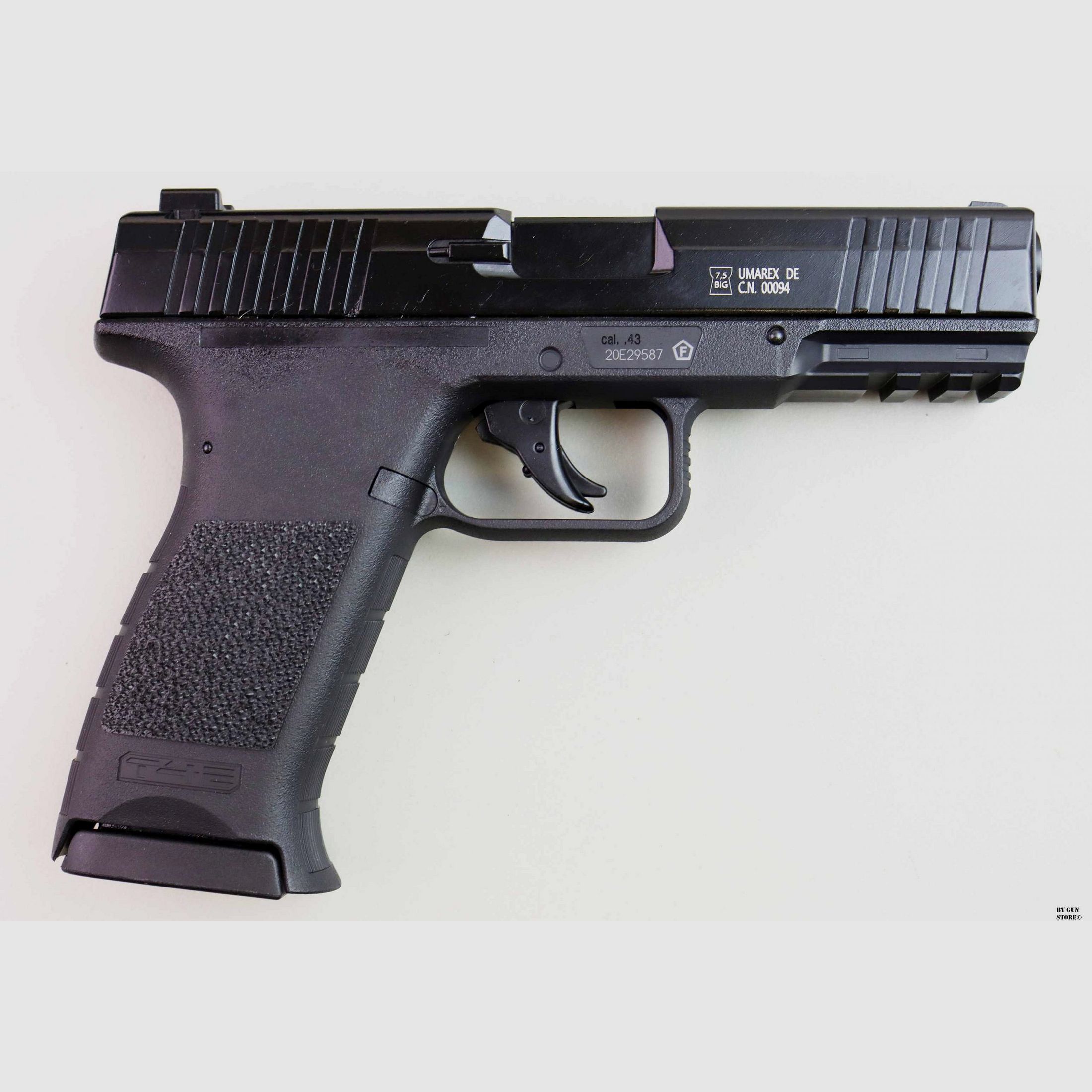 Pistola UMAREX T4E TPM1 cal. 43 RB CO2 BLACK =CN 00094, immagine 2 di 4
