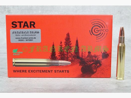 GECO Star .30-06 Spr. 165gr. 10,7g 20 pezzi prezzi a scalare