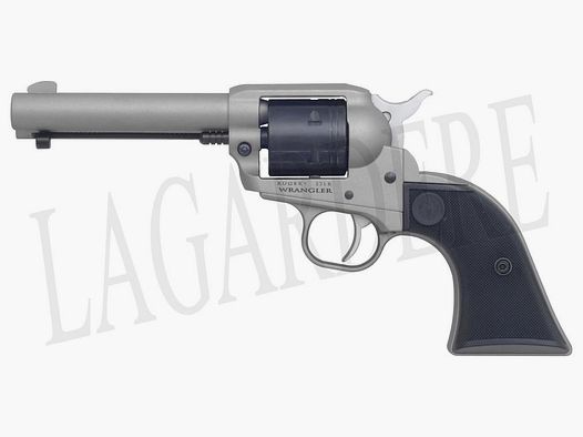 RUGER WRANGLER 4,6&Prime; SILVER CERAKOTE(REVOLVER)