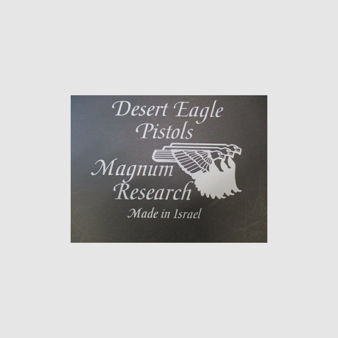 Pistole Desert Eagle Magnum Reserarch Israel ungeschossen aus Sammlung Desert Eagle
