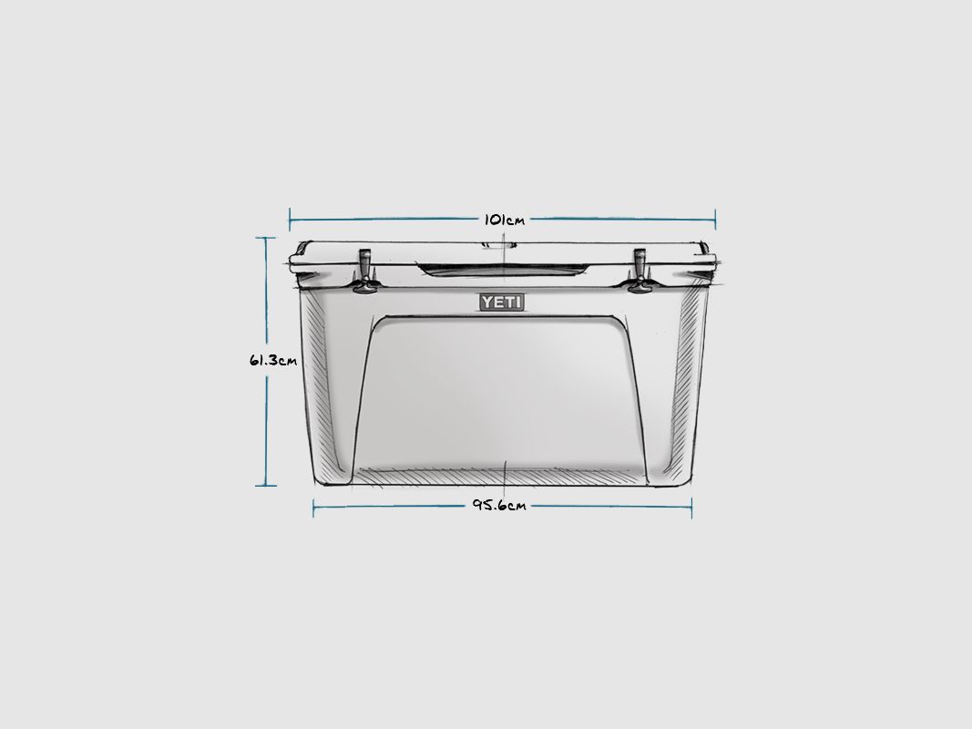 Yeti Kühlbox Tundra 210 Weiß