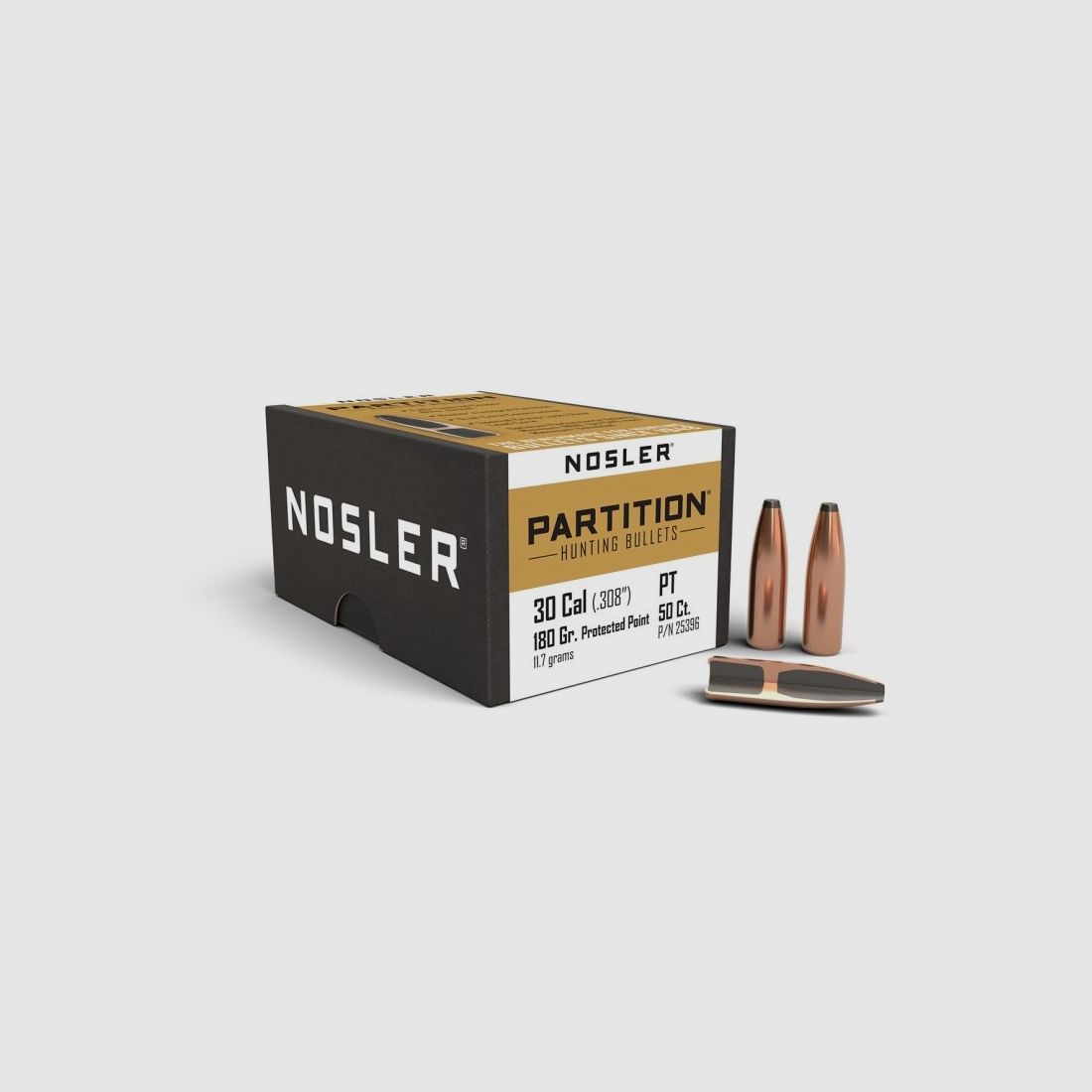 Punte Nosler Partition Cal. 30 – 180gr 50 pz
