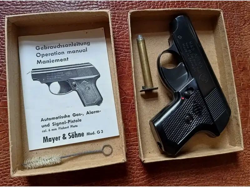 Aetna Mod.G3 von Mayer&Söhne aus den 1970iger Jahren Flobert 6mm/Sammlerstück