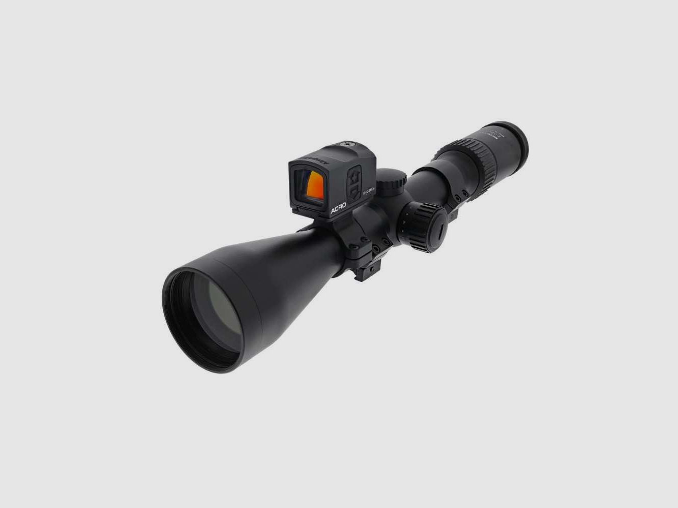 30mm schwarze Ringe mit Adapter für Acro C-1 Aimpoint, Bild 3 von 3