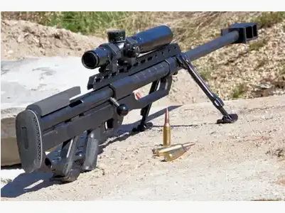 FORTMEIER M2002 .50 BMG cargador único con WL .408 CT y 300 WinMag