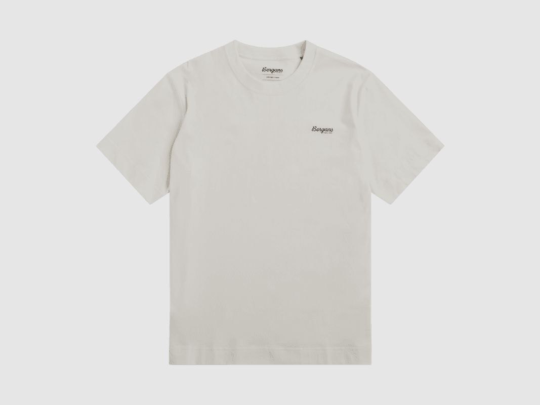 Bergans Graphic Cotton Tee Men Arctic White/Black S