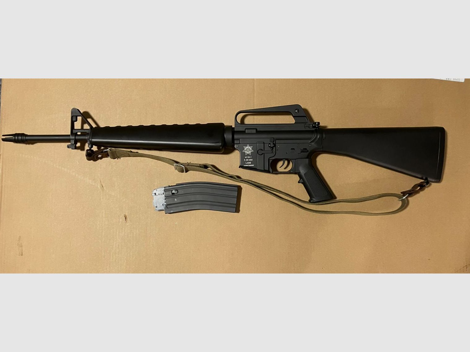 CO2 Gewehr Verteidigungskräfte M16A1 VN Vietnam, Kaliber 4,5 mm BB (P18)