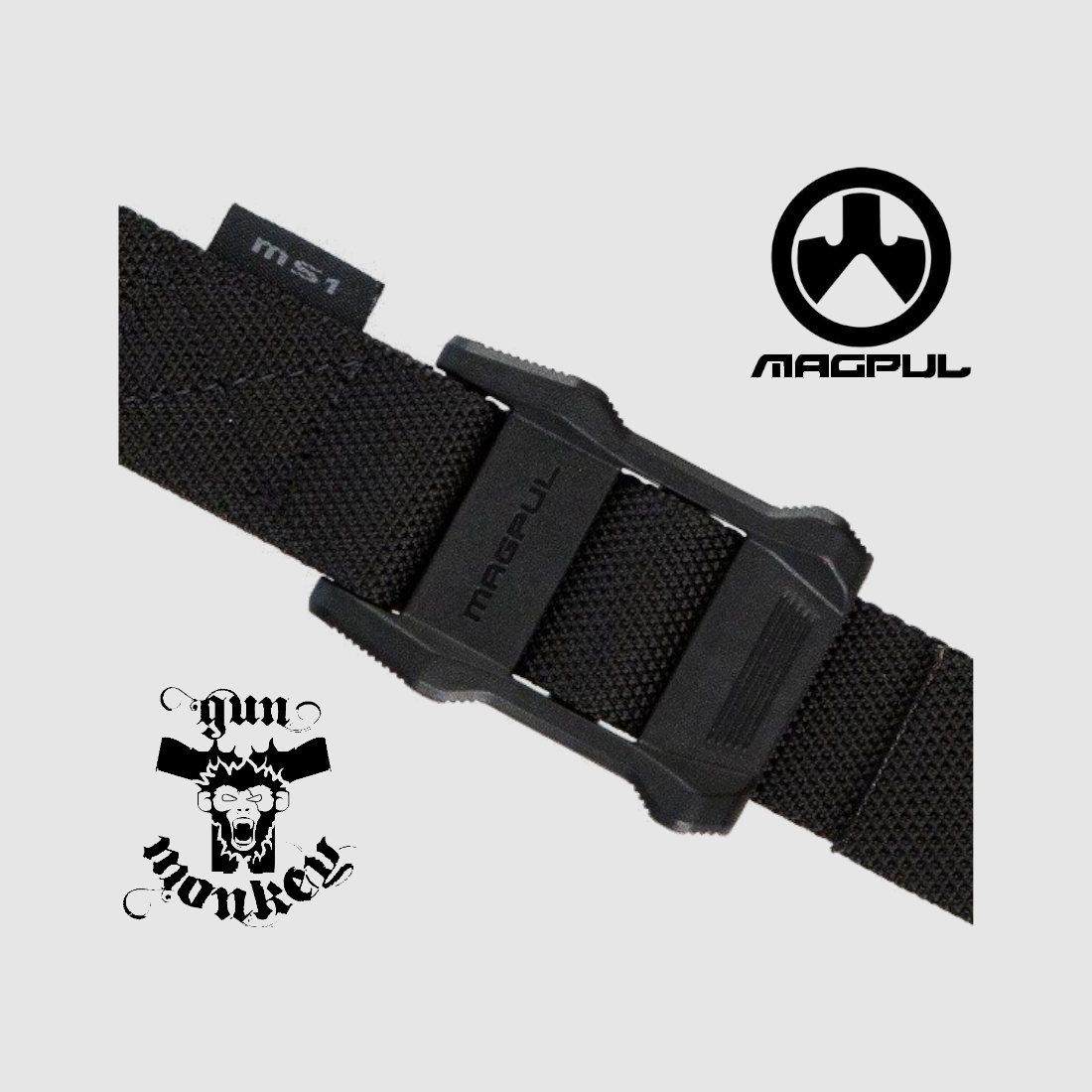 Correa de 1/2 puntos Magpul MS3 GEN2 Multi-Mission Sling – Negra (MAG514-BLK), imagen 3 de 4