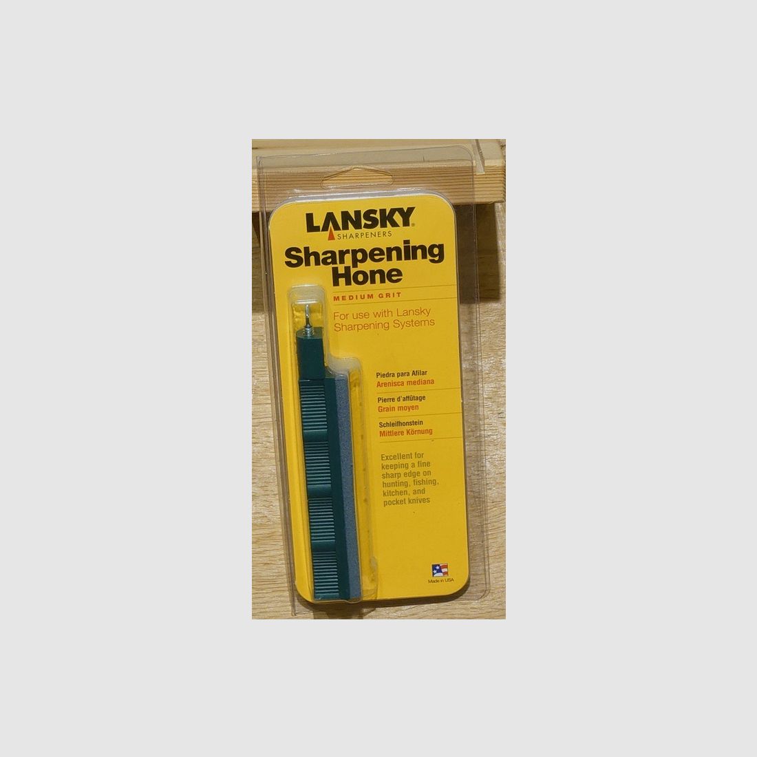 Lansky knife sharpener sharpening stone available in different grit levels, image 3 of 6