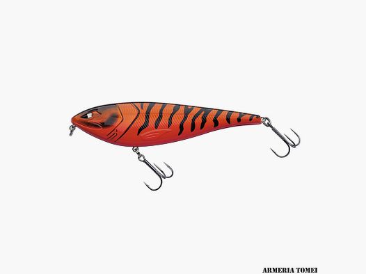 BERKLEY – ZILLA GLIDER 160 Red Tiger 65g 16cm 0.5-2.0m