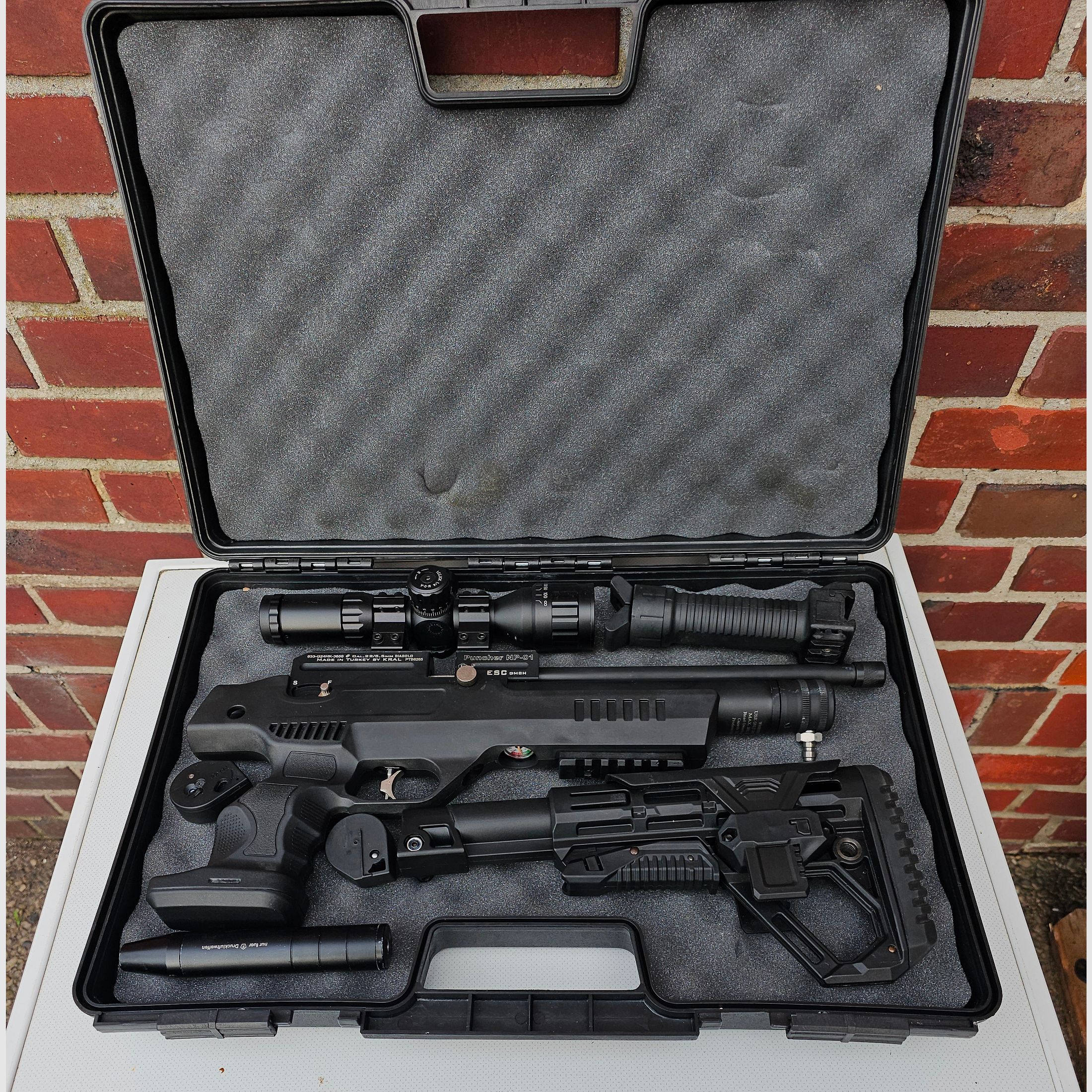 Kral Arms Puncher NP-01 PCP-Pistole