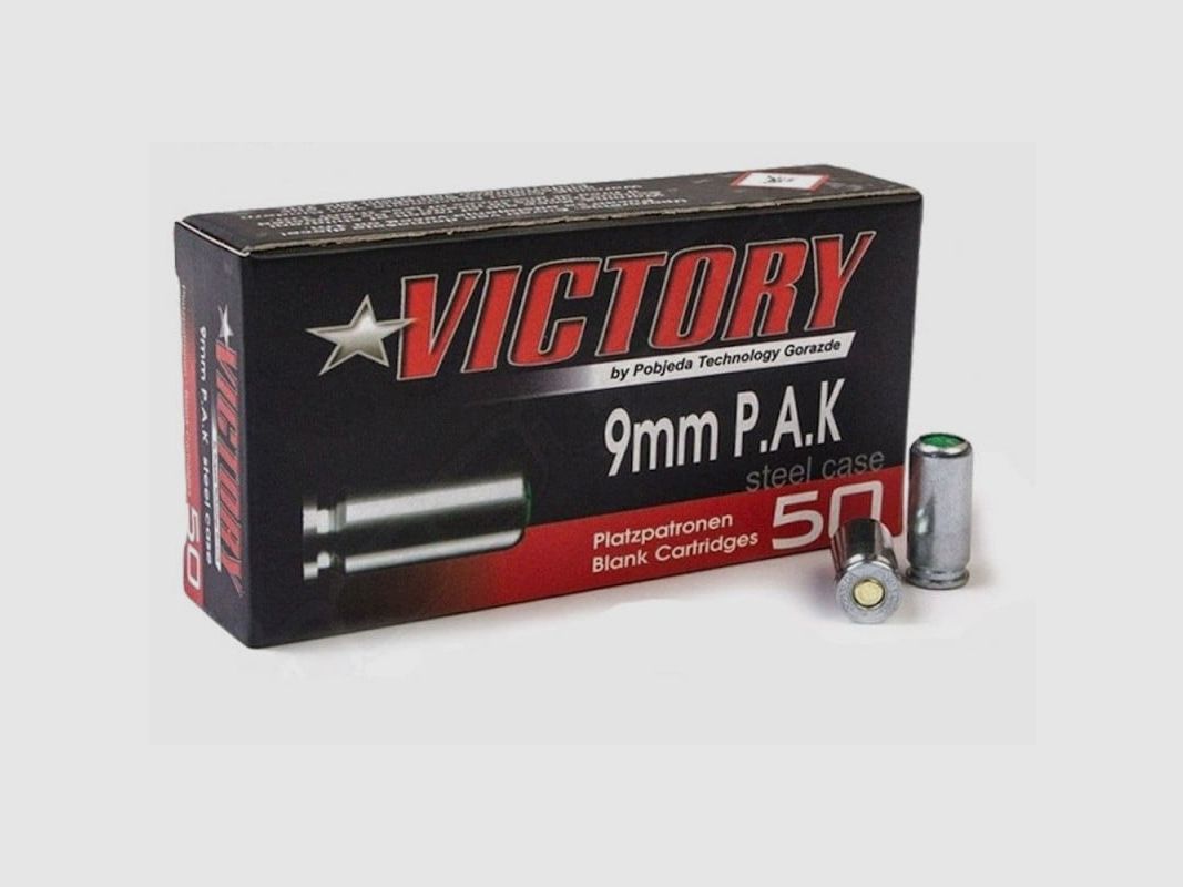 Promo 3 boxes 150 rounds Victory cal. 9