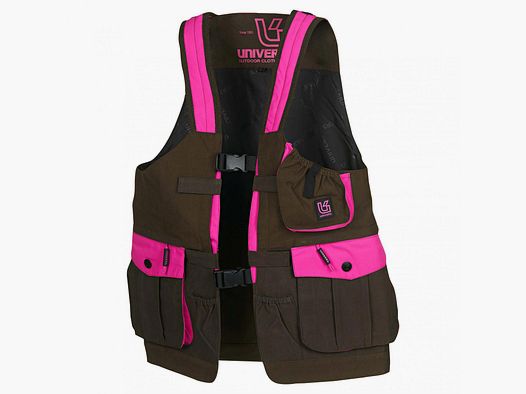 Microfiber U-Tex Hunting Vest Damen (Oliv/Pink)