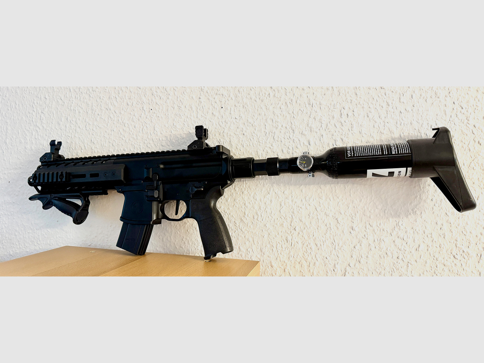 Sig Sauer MPX Co2 GEN 2 mit PCP Wechselsystem