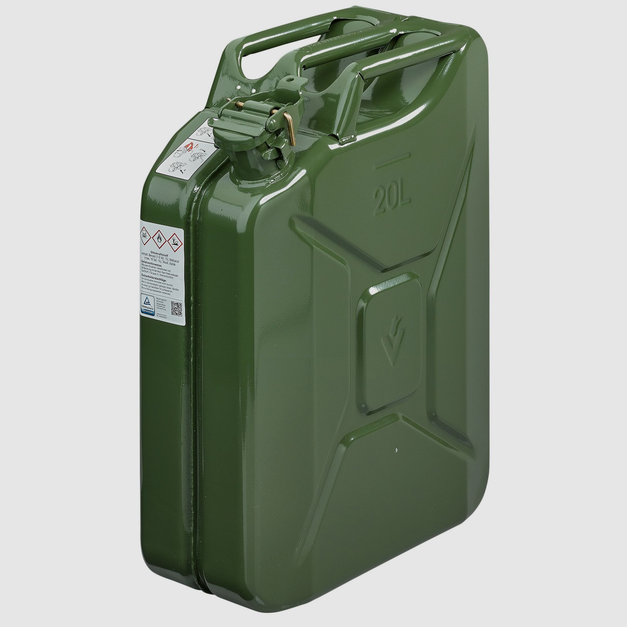 Stahlblech-Benzinkanister 20 l