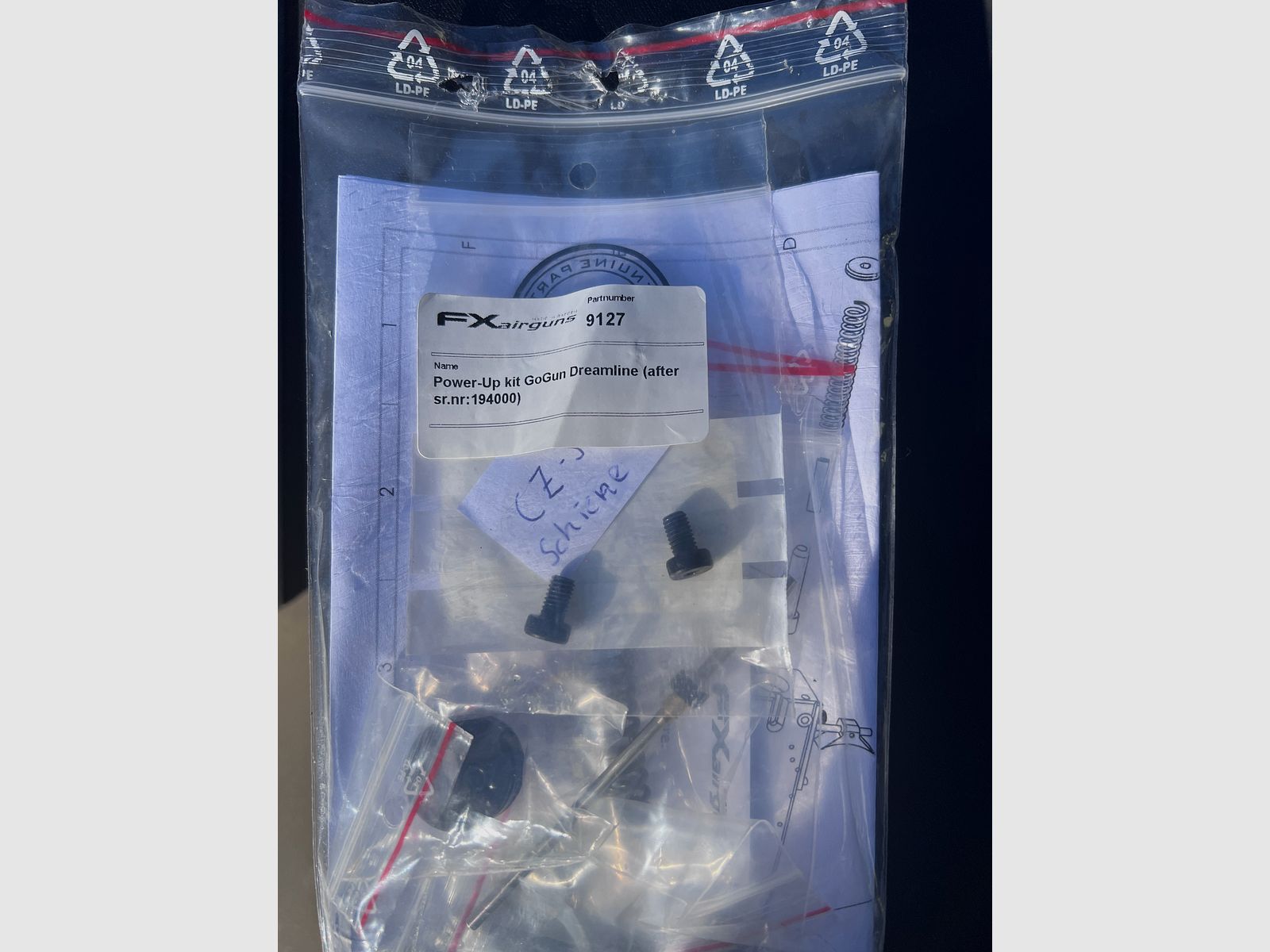 FX Dreamline Aeron CZ —Fieldtarget 4,5mm, cena do negocjacji