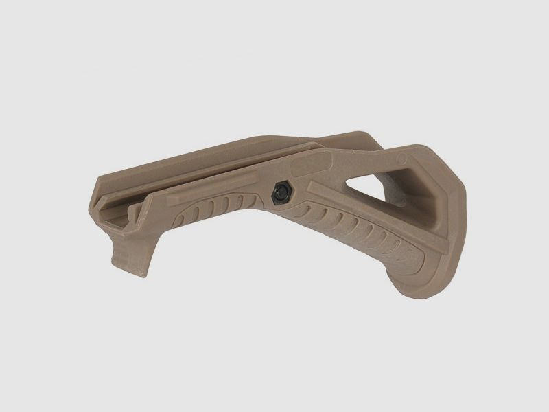 Agarradera frontal para Airsoft versión ancha en Dark Earth