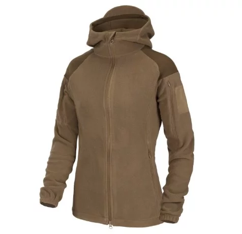 Women's Fleece Jacket Helikon CUMULUS - Heavy Fleece - Coyote (BL-CBW-HF-11), image 1 of 2